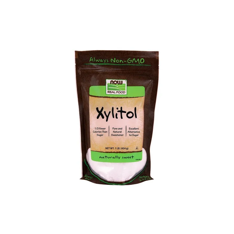Xylitol, 100% Pure - 454 grams - NOW Foods Xylitol, 100% Pure - 454 grams - NOW Foods