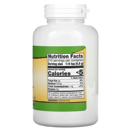 Xanthan Gum, Pure Powder - 170 grams - NOW Foods