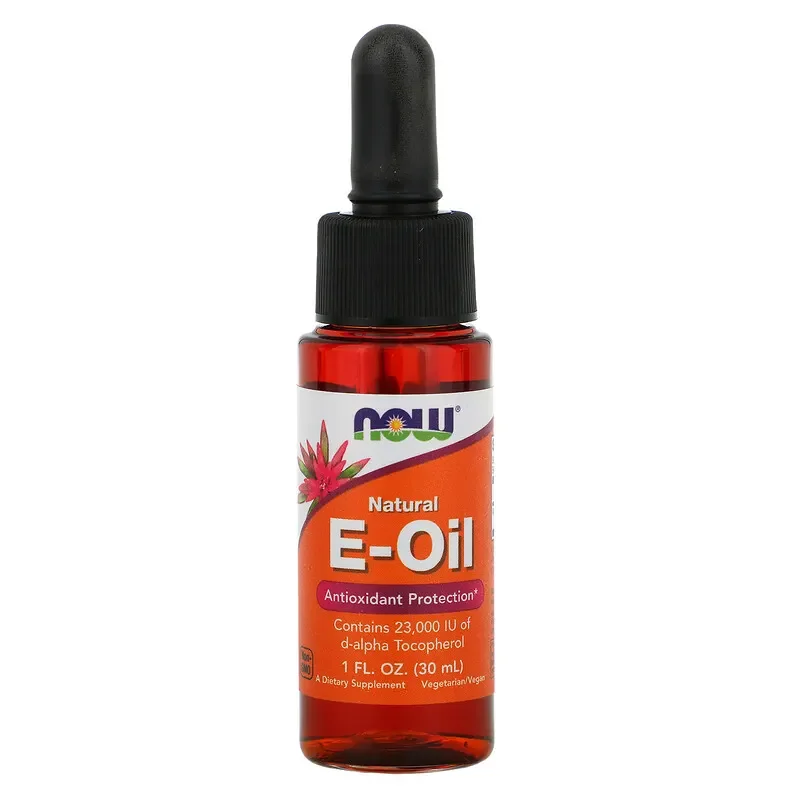Vitamin E-Oil, Natural Liquid - 30 ml - NOW Foods Vitamin E-Oil, Natural Liquid - 30 ml - NOW Foods