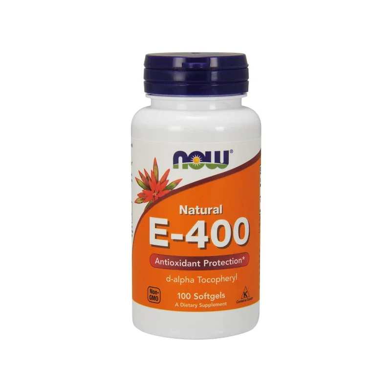 Vitamin E-400 - Natural - 100 softgels - NOW Foods