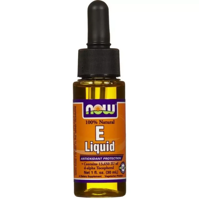 Vitamin E Liquid - 30 ml - NOW Foods