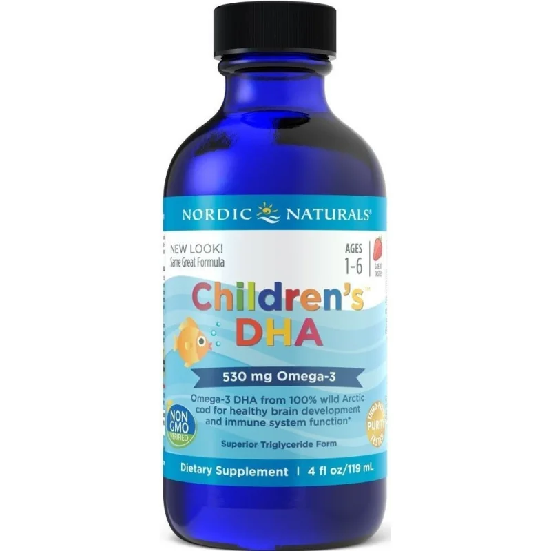 Children's DHA - 530mg Strawberry - 119 ml - Nordic Naturals