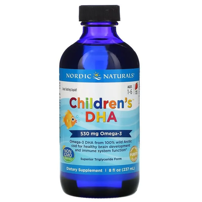 Children's DHA - 530mg Strawberry - 237 ml - Nordic Naturals
