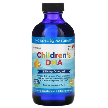 Children's DHA - 530mg Strawberry - 237 ml de Nordic Naturals pas cher