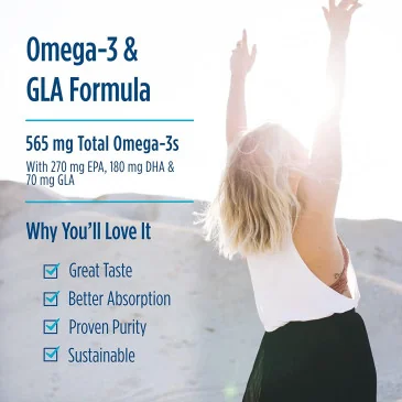 Complete Omega - 565mg Lemon - 120 softgels de Nordic Naturals