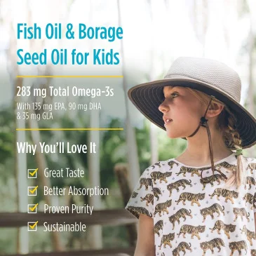 Complete Omega Junior - 283mg Lemon - 180 softgels Nordic Naturals