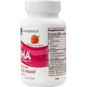Daily DHA, Strawberry - 30 softgels de Nordic Naturals pas cher