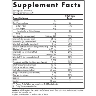 Kids Multi Zero Sugar, Orange Lemon - 120 gummies de Nordic Naturals