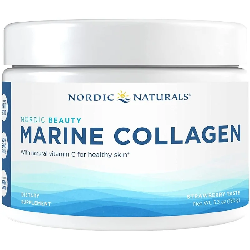 Marine Collagen, Strawberry - 150 grams - Nordic Naturals