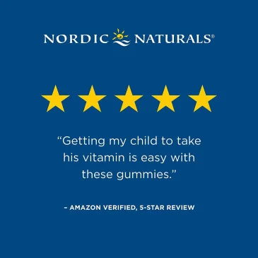 Nordic Berries Multivitamin - 120 gummy berries de Nordic Naturals