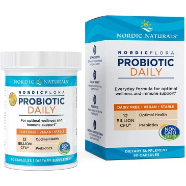 Nordic Flora Probiotic Daily - 60 caps de Nordic Naturals pas cher