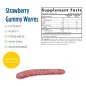 Nordic Omega-3 Gummy Worms, 63mg Strawberry - 30 gummy worms - Nordic Naturals
