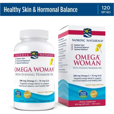 Omega Woman, 500mg - 120 softgels de Nordic Naturals pas cher
