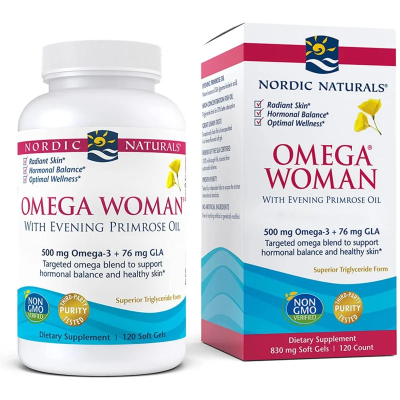 Omega Woman, 500mg - 120 softgels - Nordic Naturals