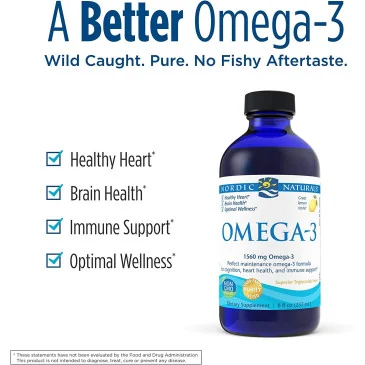Omega-3 - 1560mg Lemon - 237 ml de Nordic Naturals pas cher