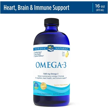 Omega-3 - 1560mg Lemon - 473 ml de Nordic Naturals pas cher