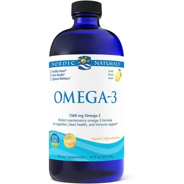Omega-3 - 1560mg Lemon - 473 ml de Nordic Naturals pas cher