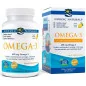 Omega-3 - 690mg Lemon (Fish Gelatin) - 60 fish gels - Nordic Naturals