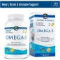 Omega-3 - 690mg Lemon - 120 fish gels - Nordic Naturals