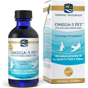 Omega-3 Pet - 60 ml de Nordic Naturals pas cher - Nutriwellness