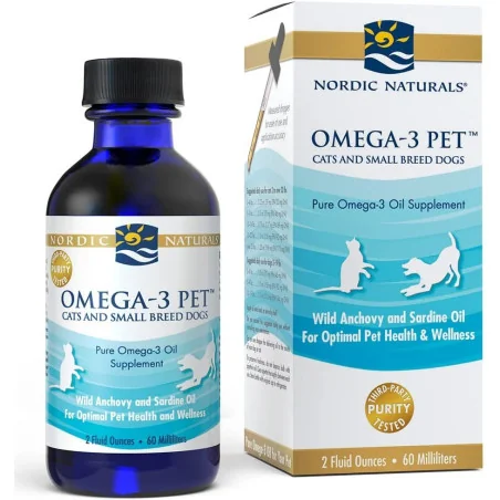 Omega-3 Pet - 60 ml de Nordic Naturals pas cher - Nutriwellness