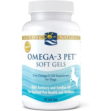 Omega-3 Pet - 90 softgels de Nordic Naturals pas cher - Nutriwellness