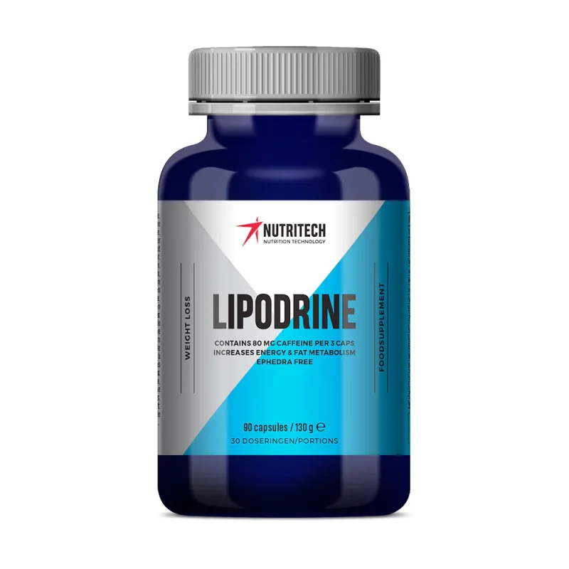 Lipodrine 90 gélules - Nutritech