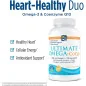 Ultimate Omega + CoQ10 - 1280mg - 120 softgels - Nordic Naturals