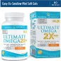 Ultimate Omega 2X Mini with Vitamin D3, 1120mg Lemon - 60 softgels - Nordic Naturals
