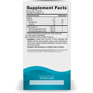 Ultimate Omega 2X Mini, 1120mg Strawberry - Nordic Naturals