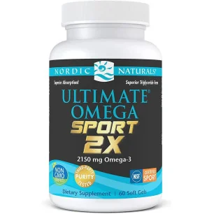 Ultimate Omega 2X Sport - 60 softgels de Nordic Naturals pas cher