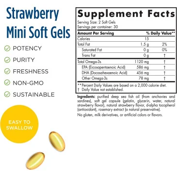 Ultimate Omega 2X TEEN - 60 softgels de Nordic Naturals pas cher