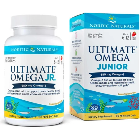 Ultimate Omega Junior, 680mg - 90 softgels de Nordic Naturals