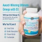 Ultimate Omega-D3 - 1280mg Lemon - 60 solfgels - Nordic Naturals