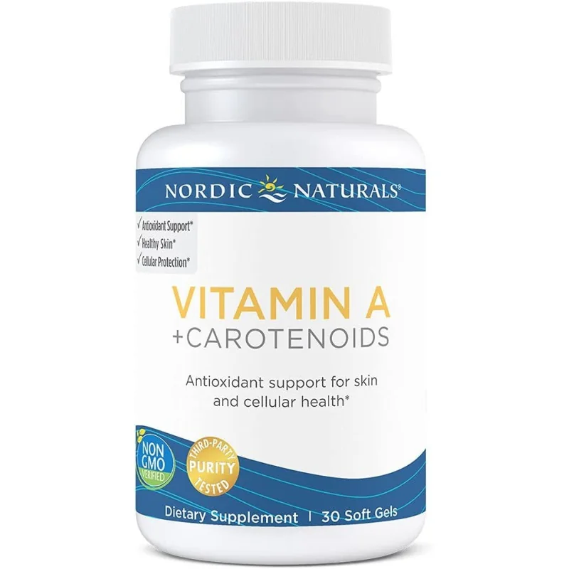Vitamin A + Carotenoids - 30 softgels - Nordic Naturals Vitamin A + Carotenoids - 30 softgels - Nordic Naturals