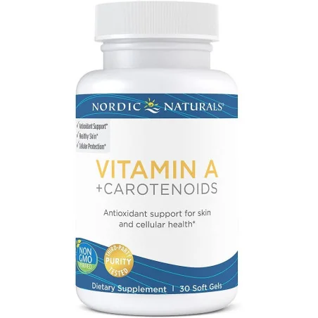Vitamin A + Carotenoids - 30 softgels de Nordic Naturals pas cher
