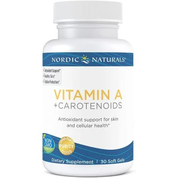 Vitamin A + Carotenoids - 30 softgels de Nordic Naturals pas cher