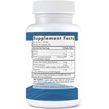 Vitamin A + Carotenoids - 30 softgels de Nordic Naturals pas cher