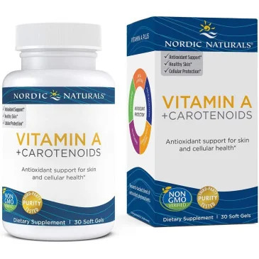 Vitamin A + Carotenoids - 30 softgels de Nordic Naturals pas cher
