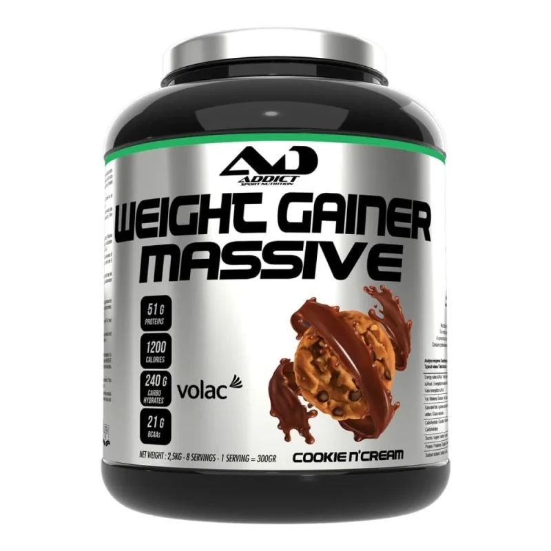Weight Gainer Massive d'Addict Sport Nutrition pas cher - Nutriwellness