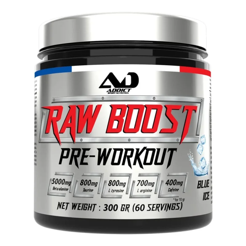 Raw Boost d'Addict Sport Nutrition pas cher - Nutriwellness