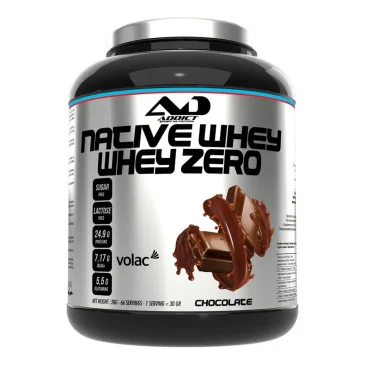 Whey Zero Native d'Addict Sport Nutrition pas cher - Nutriwellness