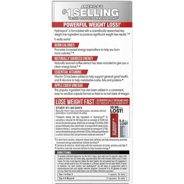 Hydroxycut Lose Weight - 72 rapid release caps de MuscleTech pas cher