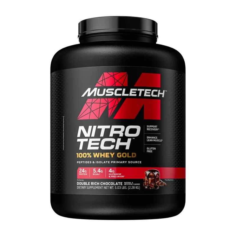 Nitro Tech 100% Whey Gold (5lbs) - Muscletech