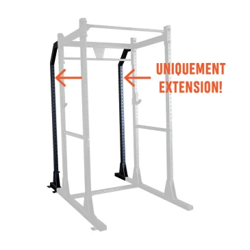 Rugged Power Rack Extension Y200 pas cher - Nutriwellness