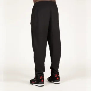 Augustine Old School Pants - Black/Red - Gorilla Wear