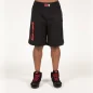 Augustine Old School Shorts (Black/Red) - Gorilla Wear