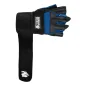 Dallas Wrist Wrap Gloves Black/Blue - Gorilla Wear Dallas Wrist Wrap Gloves Black/Blue - Gorilla Wear