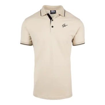 Delano Polo Beige de Gorilla Wear pas cher - Nutriwellness