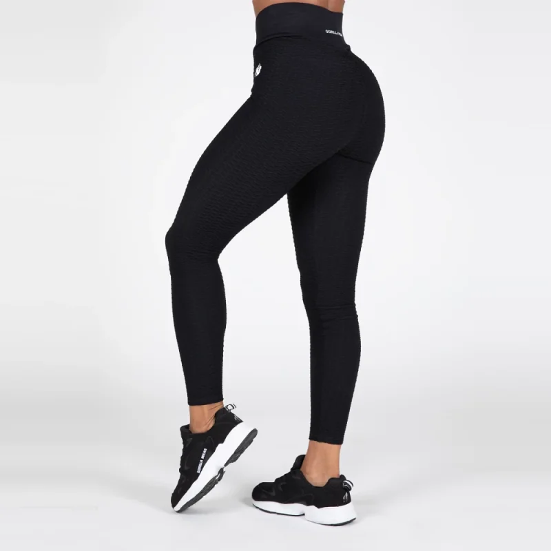 Dorris Leggings (Black) - Gorilla Wear